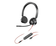 Słuchawki biurowe, callcenter Poly Blackwire 3325 Stereo MS